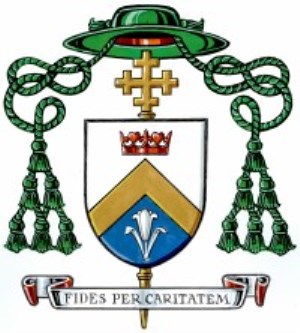 His Excellency Most Reverend Bishop Miehm's Coat of Arms